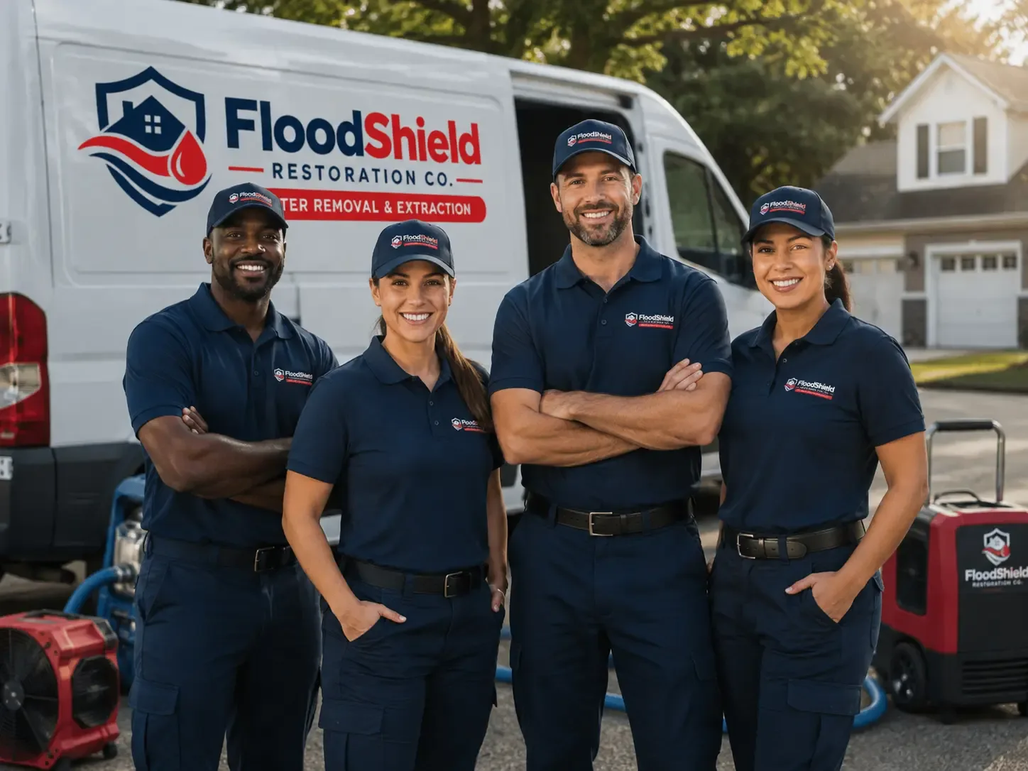 Flood Damage Restoration company in Milford Center, OH